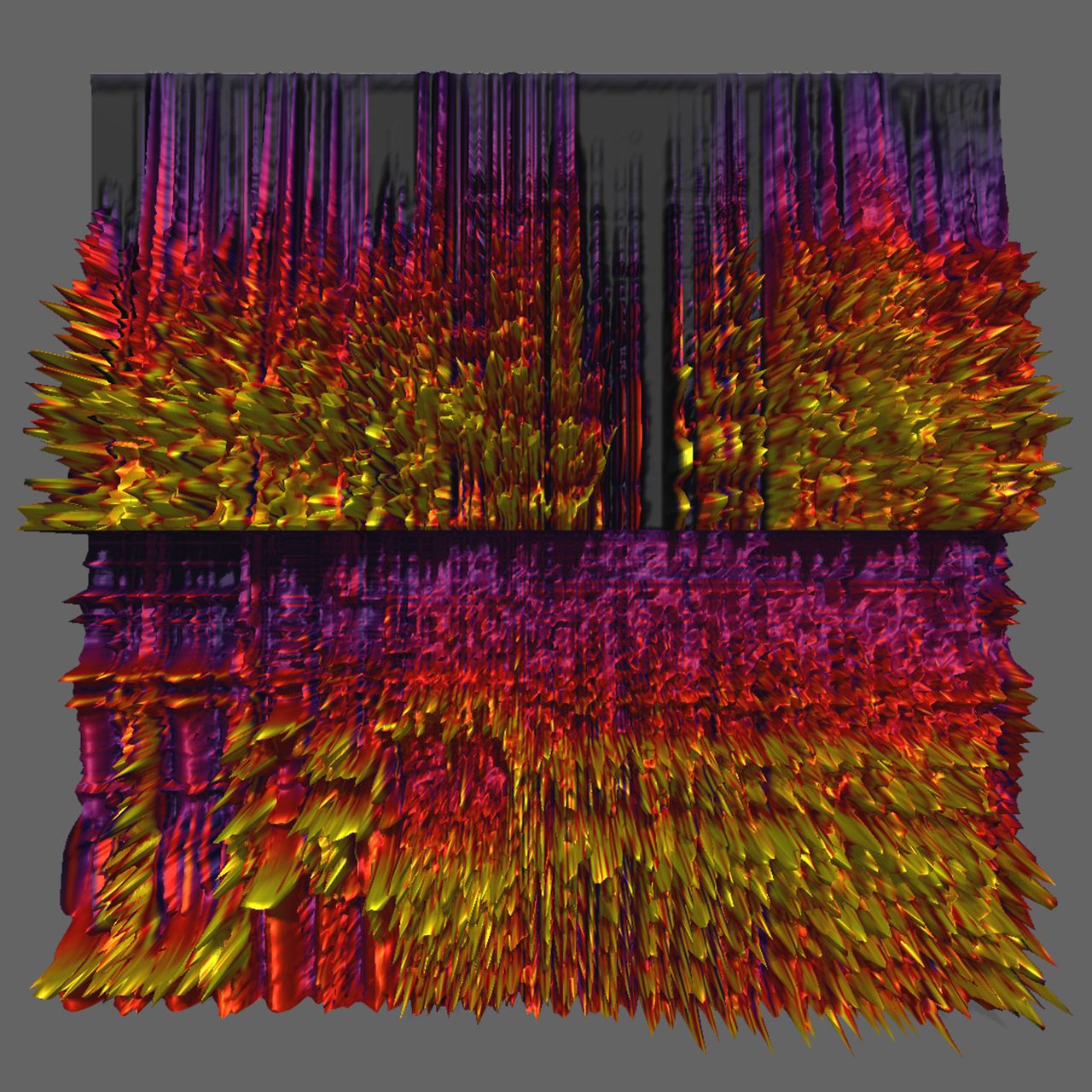 indek collection of fatal errors vol 1 cover art colorful spectral 3d waveforms