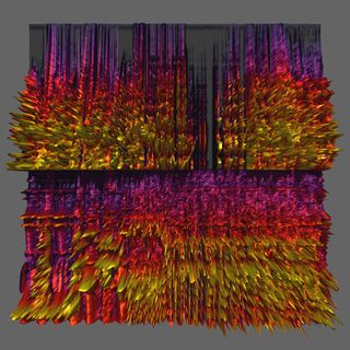 indek collection of fatal errors vol 1 cover art colorful spectral 3d waveforms